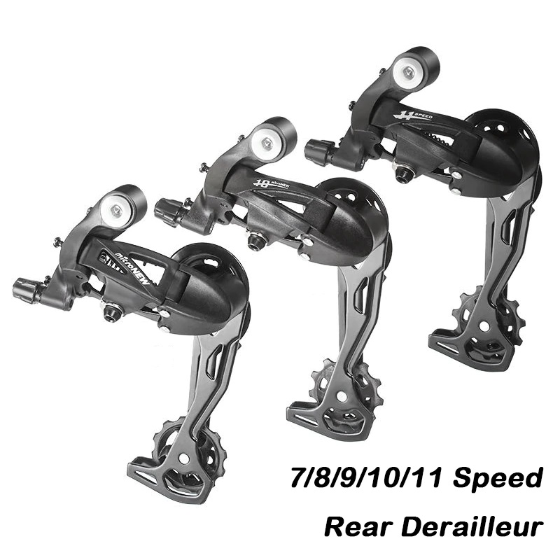 Dérailleur arrière de vélo vtt 7 8 9 10 11 vitesses, pièces de rechange, haute résistance, système 7s 8s 9s 10s 11s