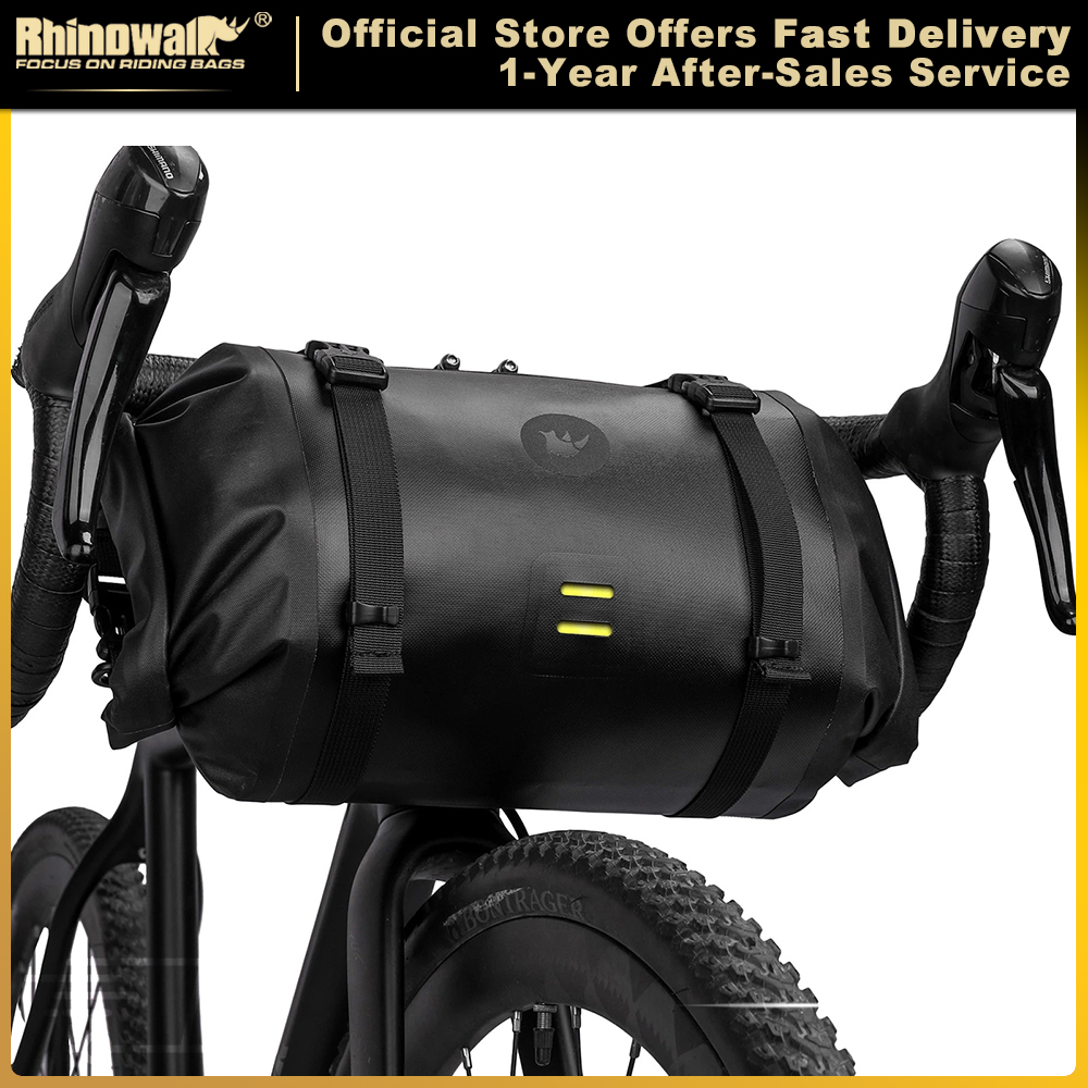 Rhinowalk – sac de guidon de vélo étanche, grande capacité 4L-12L, cadre, Tube avant, sac de cyclisme, sacoche de coffre, accessoires de vélo