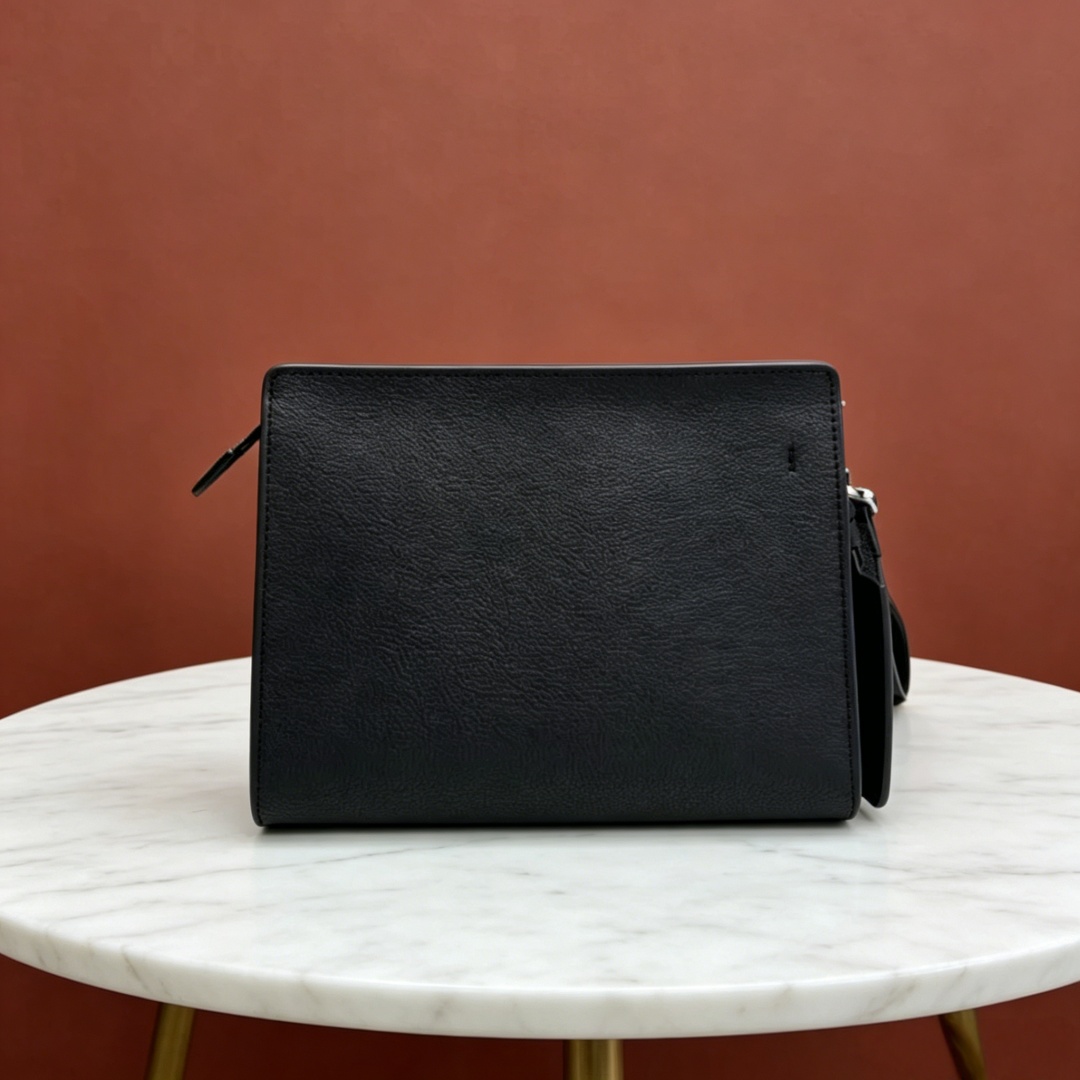 Luxury Brand Business Clutch Classic Style Genuine Leather Suitable for Business Occasions High-end Luxury Gift Men's Bag 5505