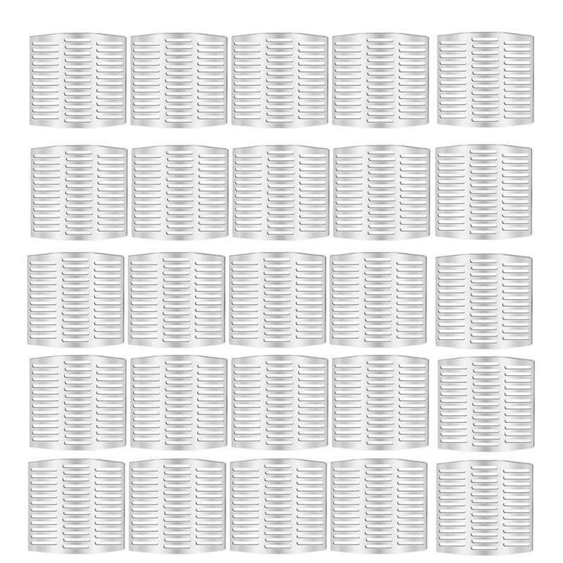 A26F-Aço inoxidável para tampas de buraco de choro de parede 20 peças 2.75 "x 2.8" inserções para tijolos pára e afastar