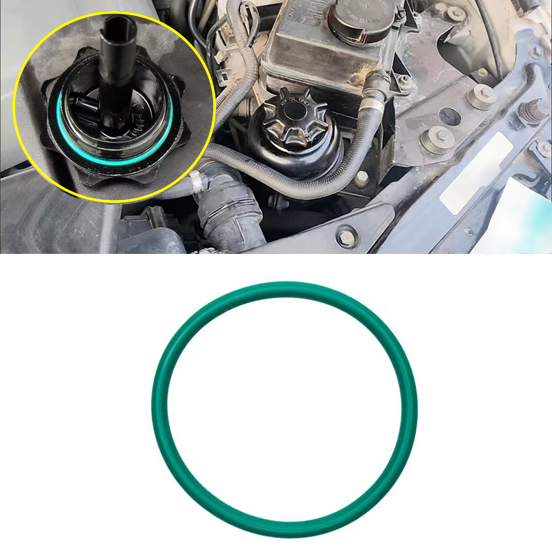 1Pc Oil Seal For Bmw 3/5 Series X1 X3 E90 E60 E66e E70 Power Steering Cap 32411092649 Direction Booster Oil Pot Lid Sealing Ring