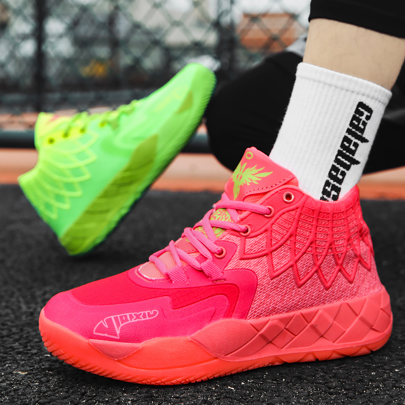 Buty do koszykówki Three-Ball Generation Lamelo Ball Yin-Yang High-Top Praktyczne młodzieżowe buty do koszykówki dla studentów Męskie buty sportowe