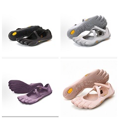 Vibram FiveFingers V-Soul Dames Vijfteenen Blotevoeten Schoenen Verstelbare Band Anti Slip Zachte Zool Yoga Pilates Indoor Training Dans Fitness Sneakers