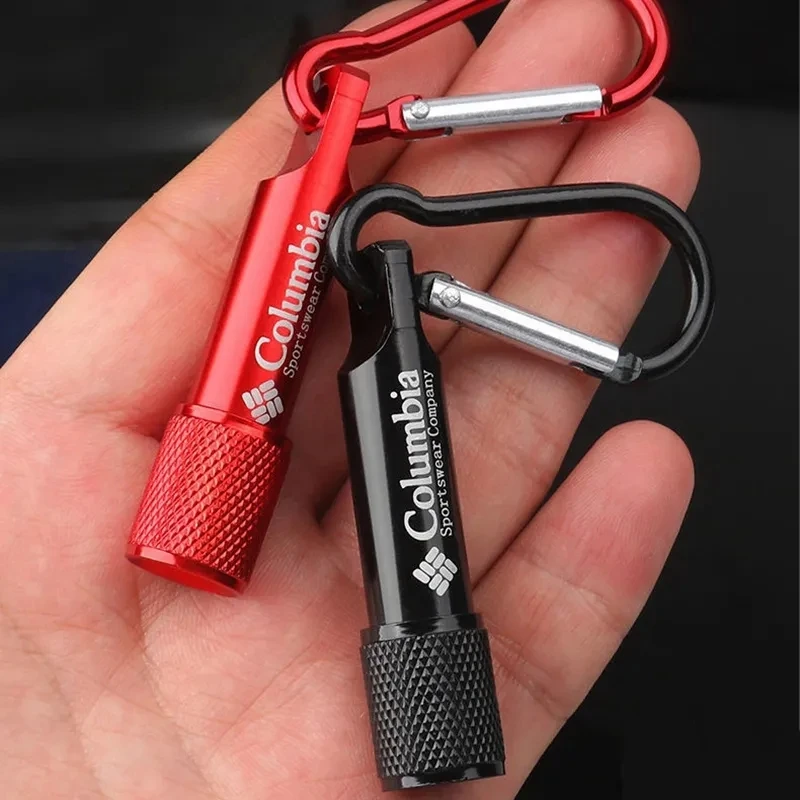 Mini linterna portátil llavero colgante con batería pequeña luz linterna led llavero colgante llavero mini linternas