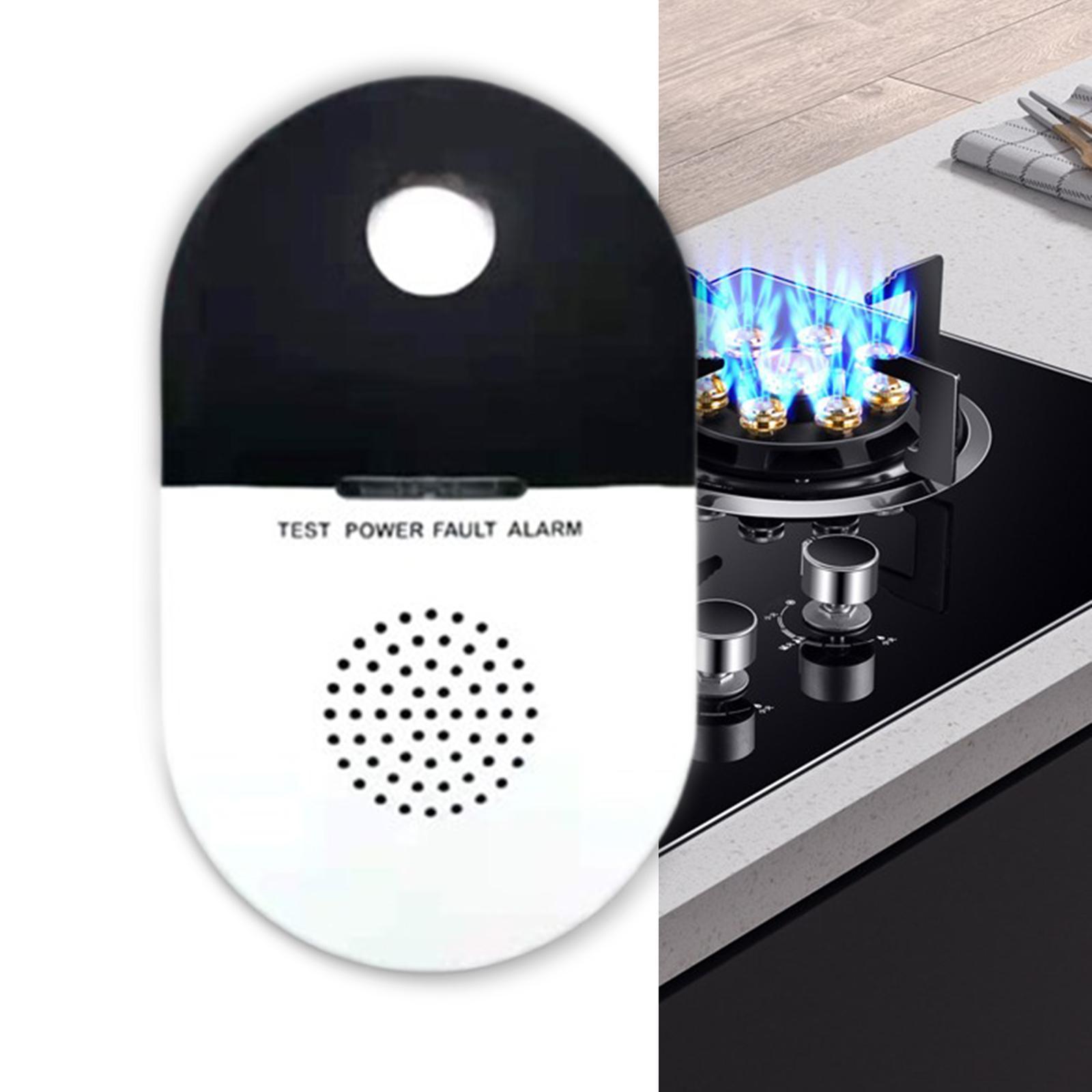 Dispositivo multifunción con enchufe de alarma de monóxido de carbono para el hogar, accesorios fáciles de instalar, enchufe estadounidense para sótano, dormitorio, viaje, RV