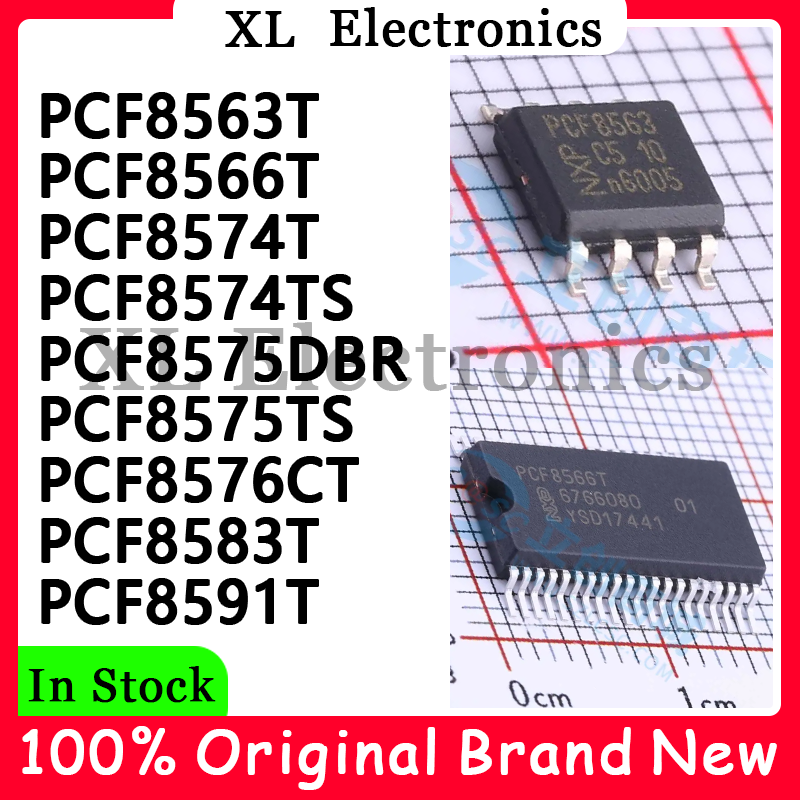 PCF8563T PCF8566T PCF8574T PCF8574TS PCF8575DBR PCF8575TS PCF8576CT PCF8583T PCF8591T nuevo Original
