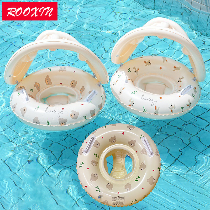 Rooxin piscina flutuador tubo de natação inflável anel de natação acessório para esportes aquáticos de verão círculo natação flutuador ﻿ ﻿