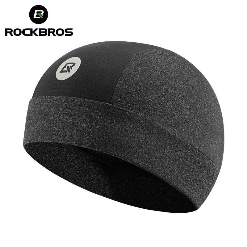 ROCKBROS czapka rowerowa mężczyźni kobiety oddychająca odprowadzająca pot jazda na rowerze czapka do biegania czapka chustka na głowę czapka sportowa na świeżym powietrzu pochłaniająca pot