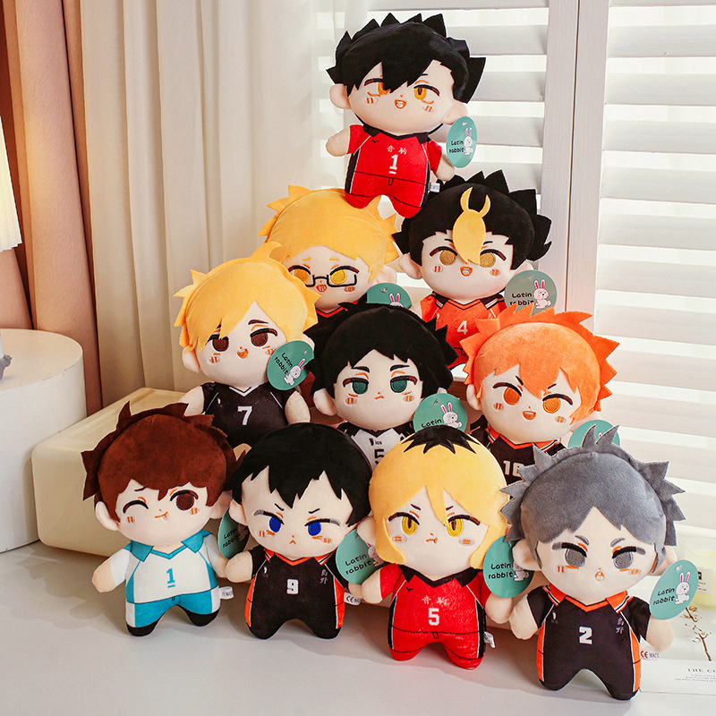 1 шт., 26 см, аниме Haikyuu, серия, плюшевые игрушки, мультфильм Hinata Shoyo Tobio Kageyama Kei Tsukishima, мягкие куклы, коллекция фанатов, подарок