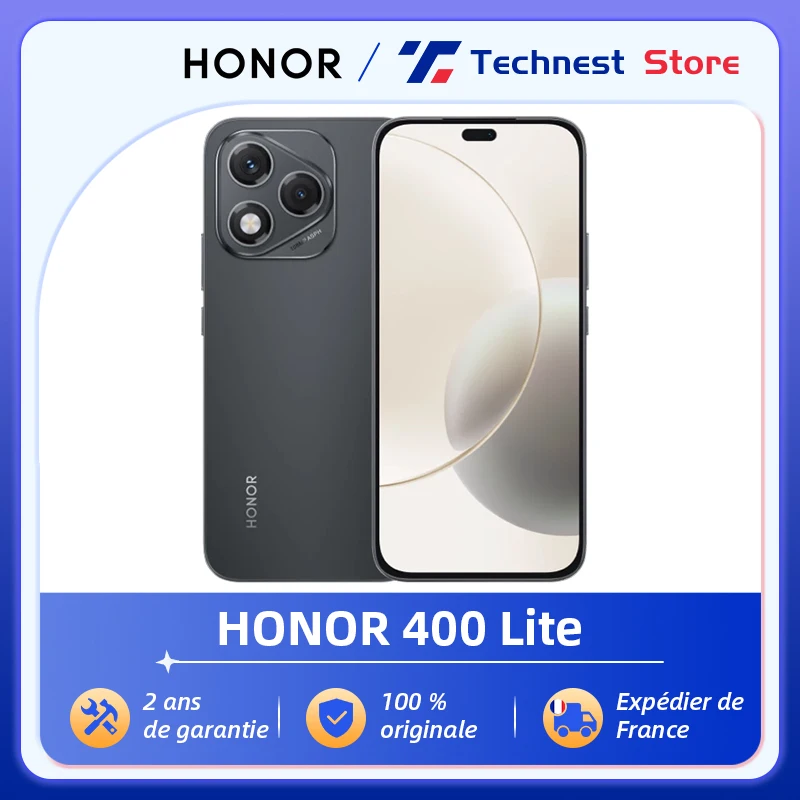 Wersja EU HONOR 400 Lite 5G Smartphone MediaTek Dimensity 7025-Ultra 108MP Główny aparat 5230 mAh Bateria