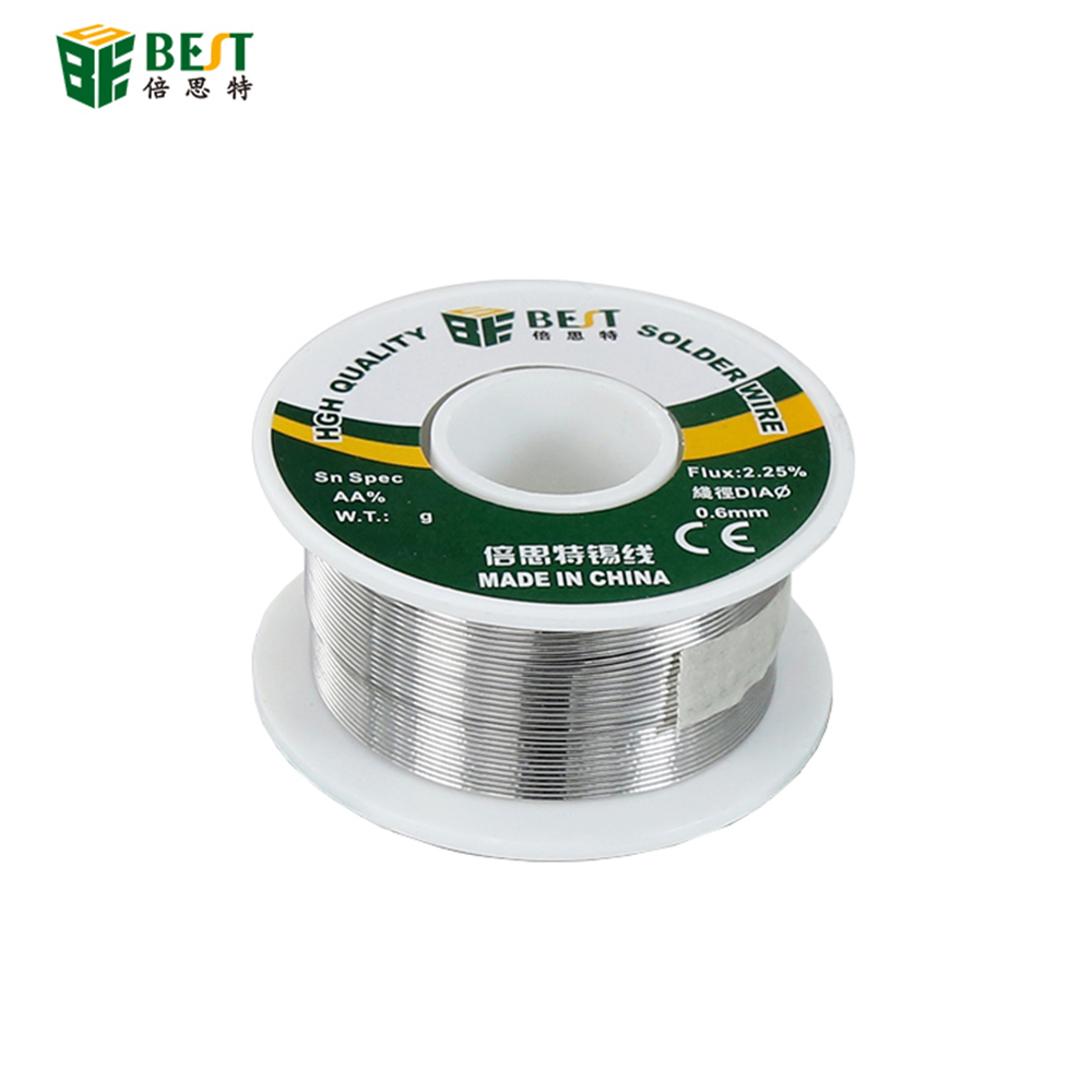 Sn45 Pb55/Sn60 Pb40 Оловянный свинцовый припой с канифольным сердечником для электрической пайки 100 г 0,3-1,0 мм