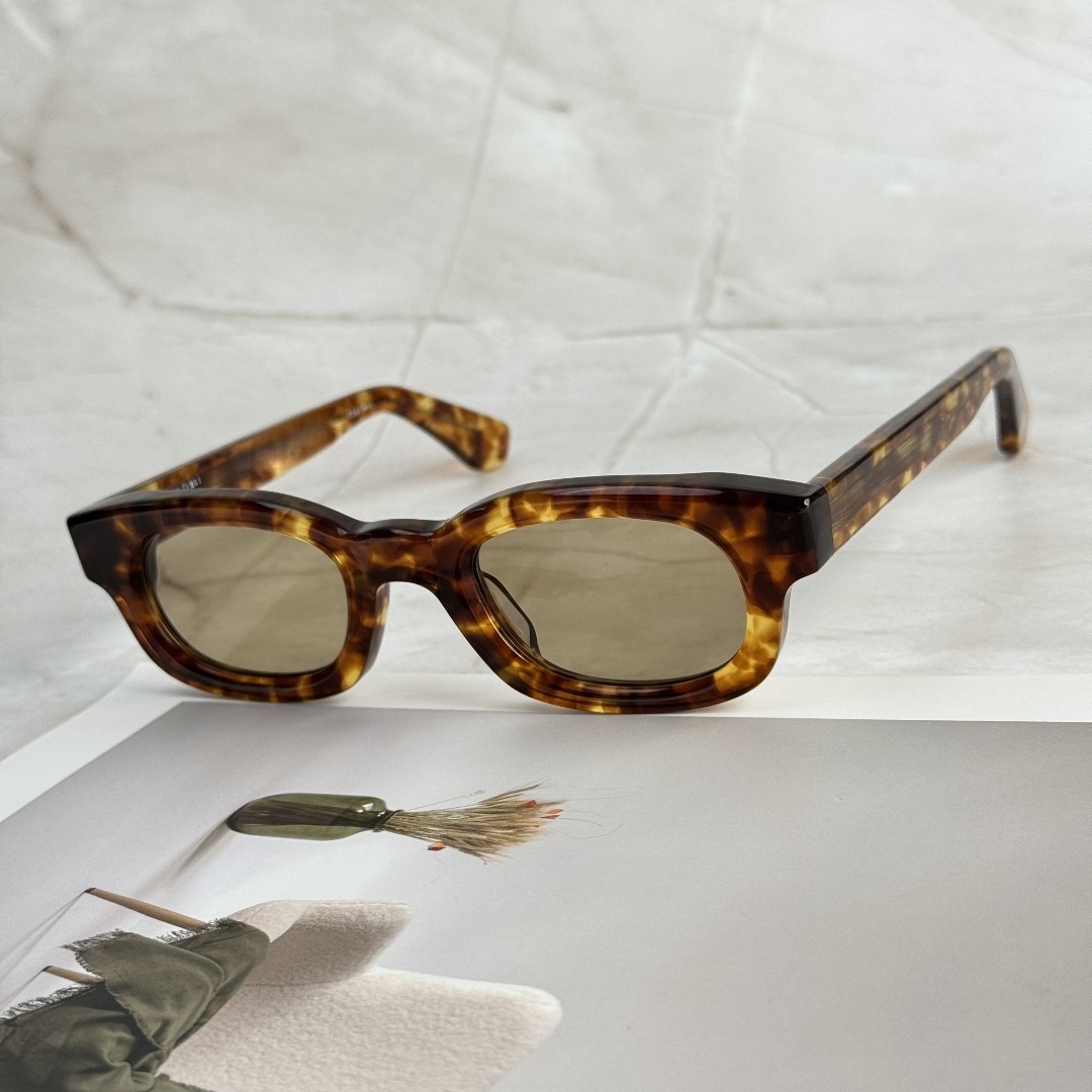   WHISKEYCLONE Occhiali da Sole Vintage di Lusso, Montatura Spessa in Acetato Fatta a Mano, Protezione UV400, Stile Celebrità, Unisex