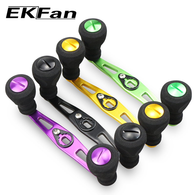 EKFAN 110MM ด้ามจับอะลูมิเนียม ปุ่ม EVA สำหรับรอกตกปลา Shimano Dawa Bastcasting