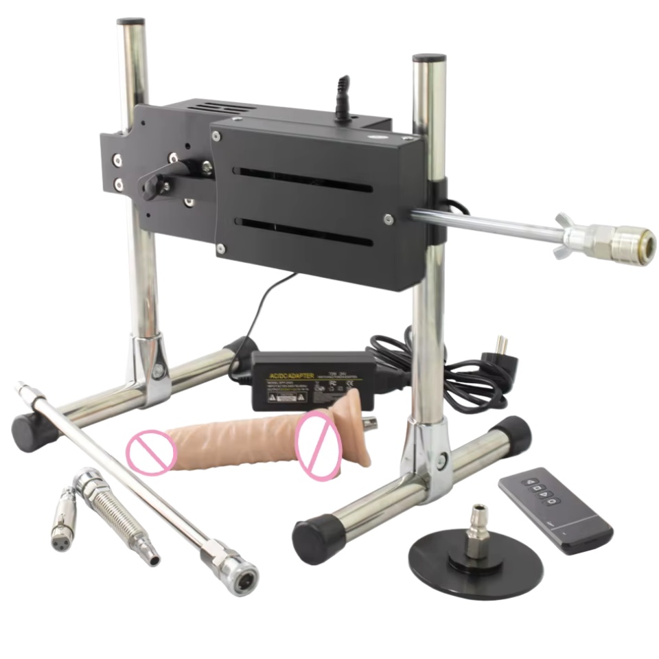 fredorch Quiet Sex Machine with Attachments for Women and Men Automatic Masturbation Medium and Large Machine with Dildo Sex Toy