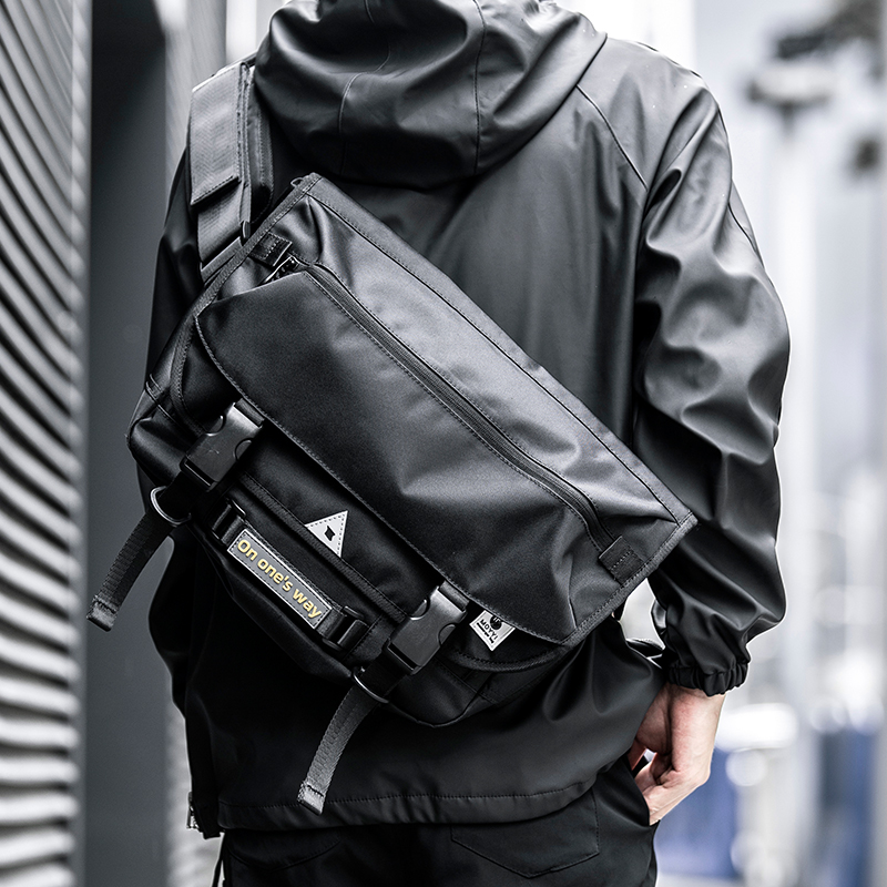 Heren Messenger Bags Waterdichte Grote Crossbody Schouder Heren Hiphop Street Cycling Reizen Meerlaagse Antidiefstal Designtassen