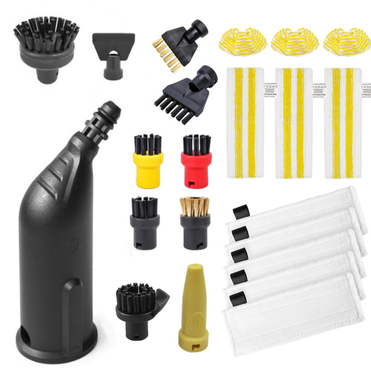 Steam Cleaner Accessories for Karcher Easyfix SC2 SC3 SC4 SC5  Microfiber Cleaning Pad Cover Steam Brush Head Nozzle Parts