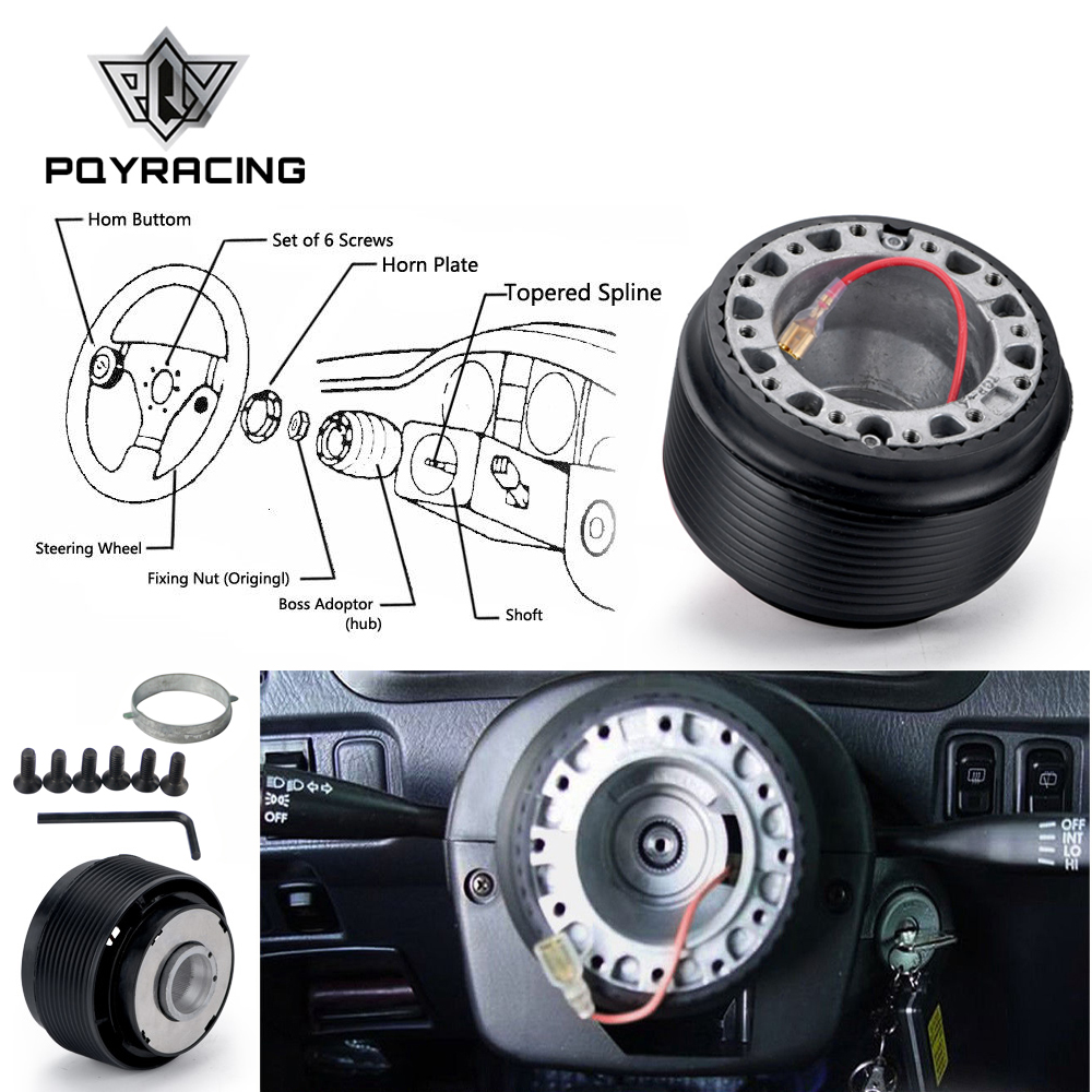 KIT de palas para volante, adaptador de cubo apto para Volkswagen VW Golf MK3 PQY-HUB-GOLF3