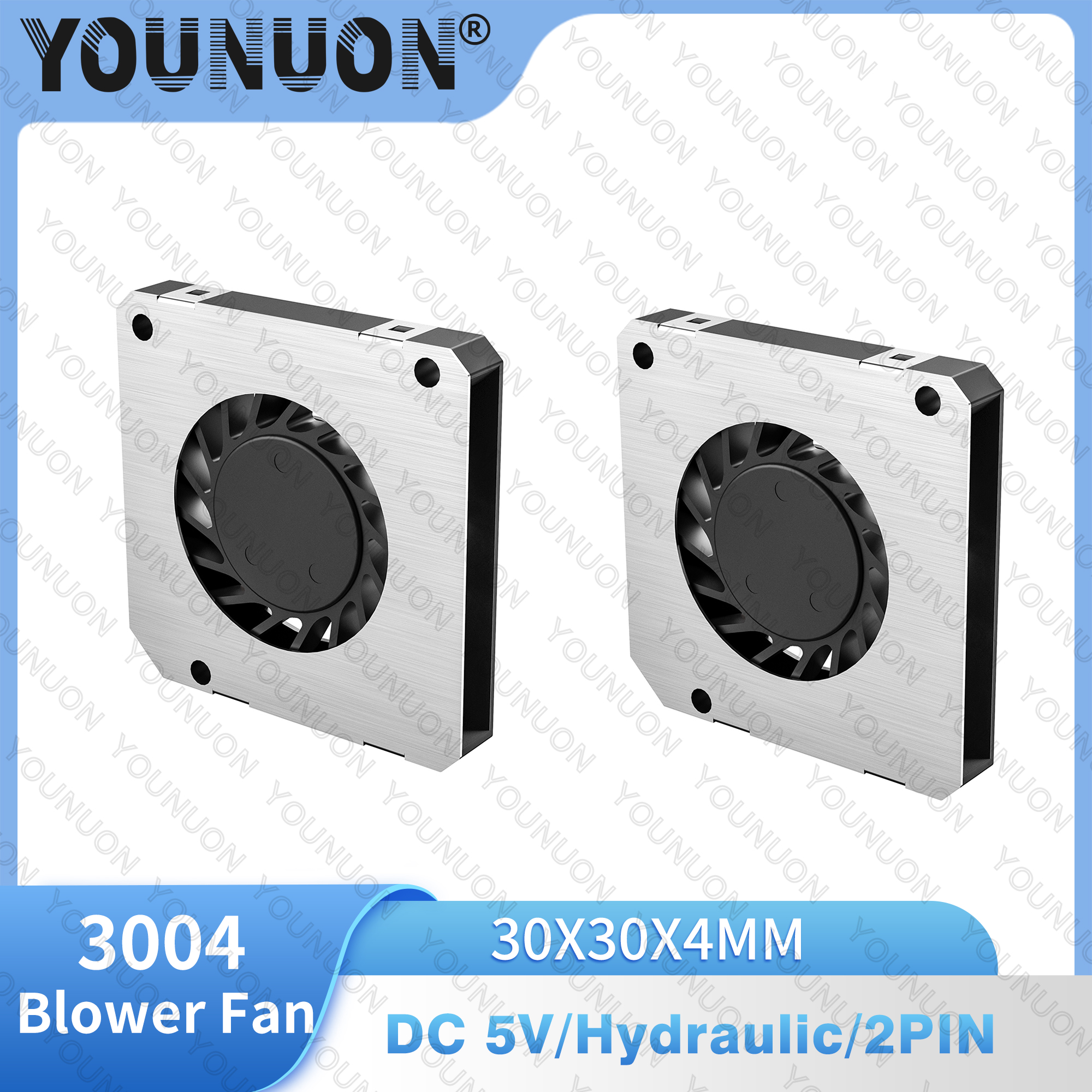 3Cm 30Mm Ventilator 30X30X4Mm 3004 5V 0.20A Miniatuur Ultradunne Blower, gebruikt Voor Side-Blazen Warmteafvoer Van Projector Flat Panel