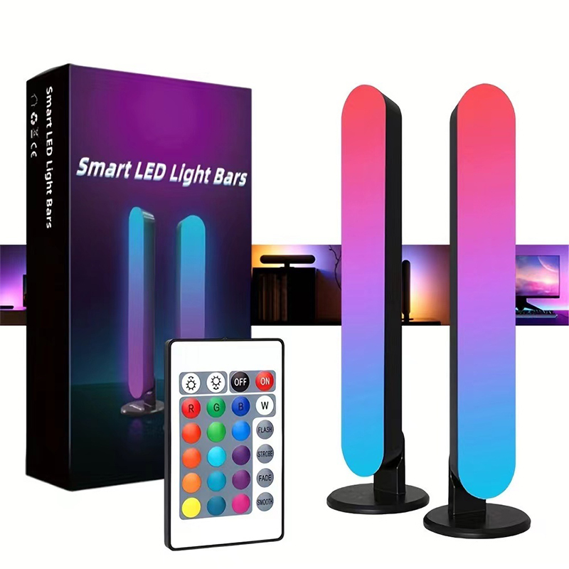 RGB Pickup Licht Musik Rhythmus Lichter Verbesserte USB Aufladbare Modell Weihnachten Dekoration Desktop RGB Licht Bar Musik Rhythmus