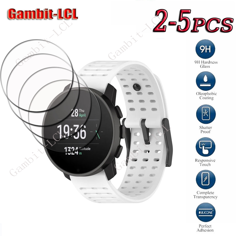 9H HD Original gehärtetes Glas für Suunto 9 Baro 3 5 7 Peak Pro Suunto9 Suunto7 Vertical Alpha Watch Displayschutzfolie