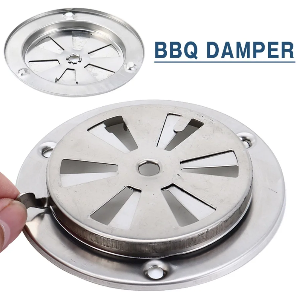 1pc grade de ventilação ajustável duto redondo ventilação grill capa churrasco fumante exaustão fogão ventilação acessórios