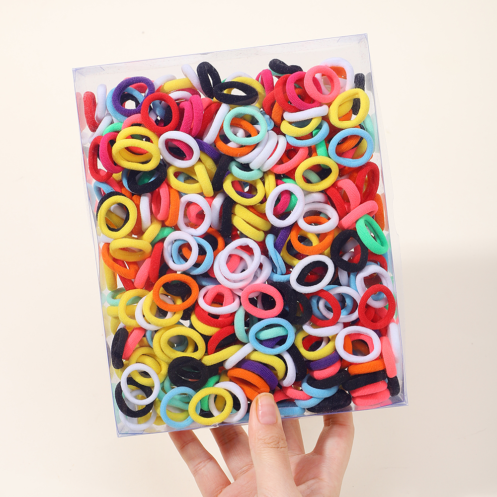 20/50 pçs meninas faixas de cabelo para o cabelo pequeno elástico criança rabo de cavalo titular borracha scrunchies bandas bandana acessórios para o cabelo