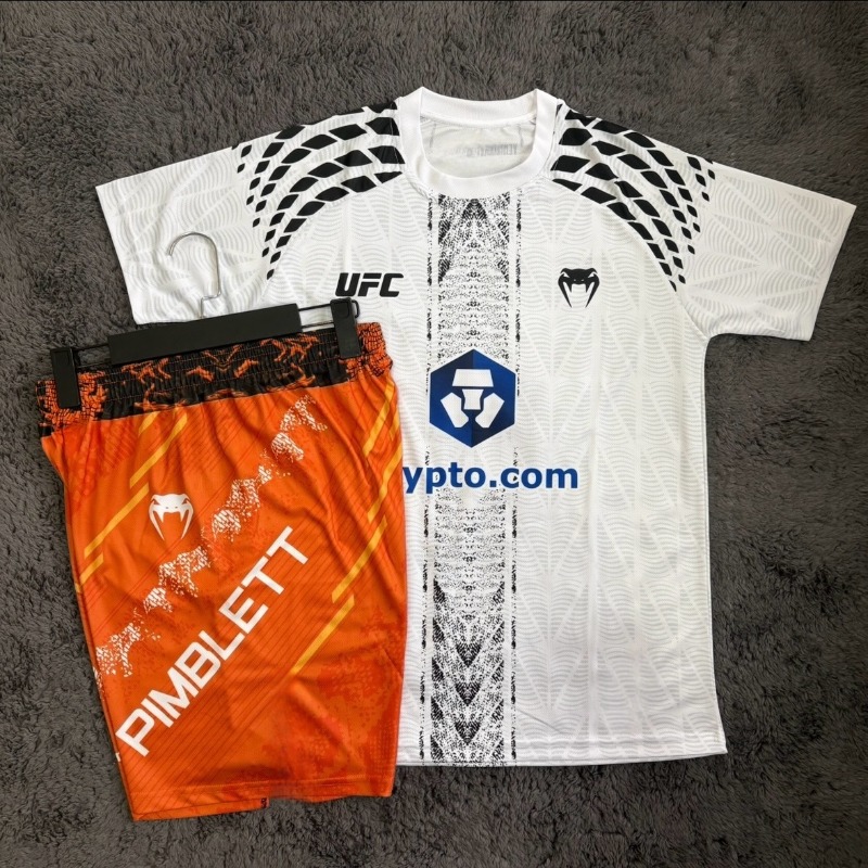 Conjunto de Camiseta y Pantalones Cortos Deportivos Transpirables para Hombre, UFC 324 Paddy Pimblett, Evento de Boxeo y Lucha, 2026, Jersey Absorbente de Sudor para Correr y Lucha Libre