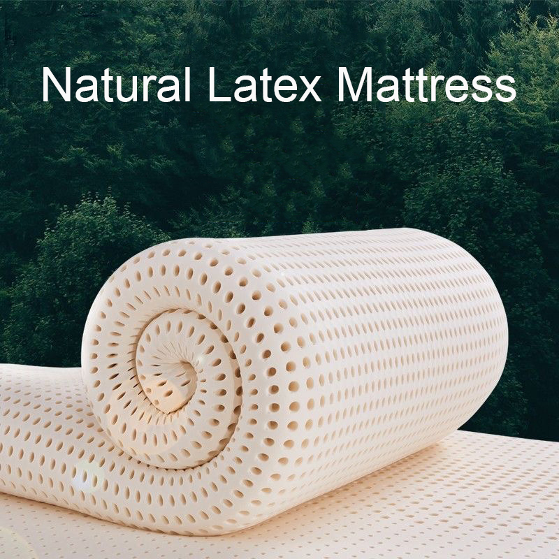 Natural Thailand 100% latex mattress raw liquid mattress rubber cushion double single home tatami mats queen king full size