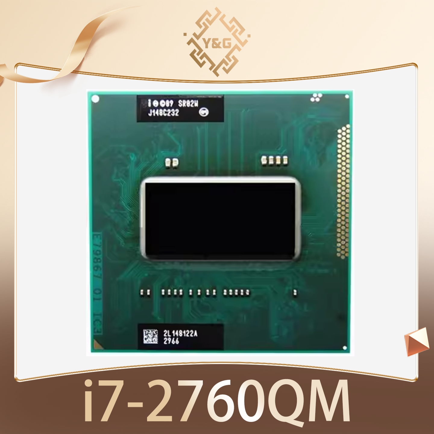 Core i7-2760QM SR02W i7 2760QM 2.6 GHz Używany Czterordzeniowy Ośmiowątkowy Procesor CPU 6M 45W Socket G2 / rPGA988B