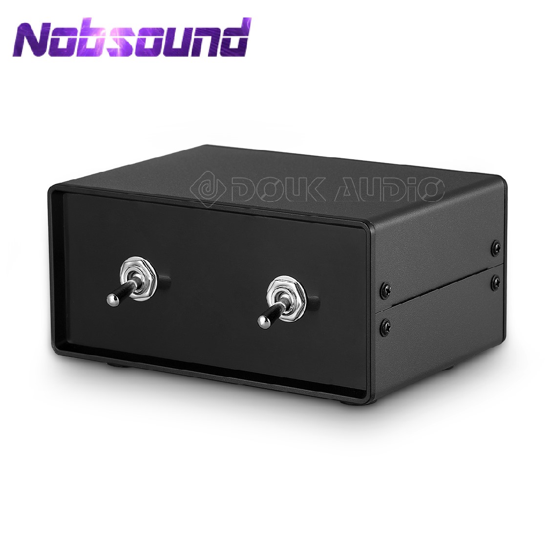 Nobsound Mini pasywny wzmacniacz mocy 2-IN-2-OUT/przełącznik głośników Stereo Audio A/B Selector Splitter
