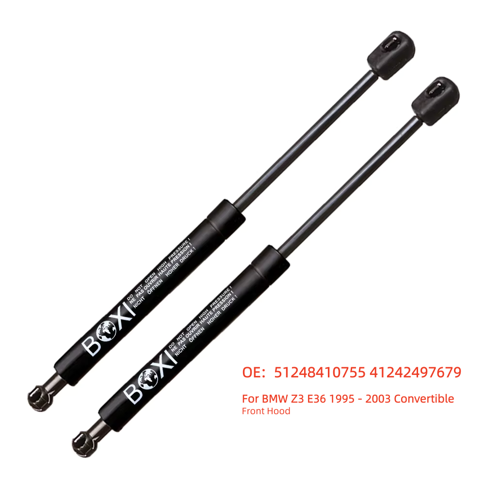BOXI 2 шт. передние газовые амортизаторы капота 51248410755 41242497679 для BMW Z3 E36 1995-2003, амортизационные стойки для кабриолета