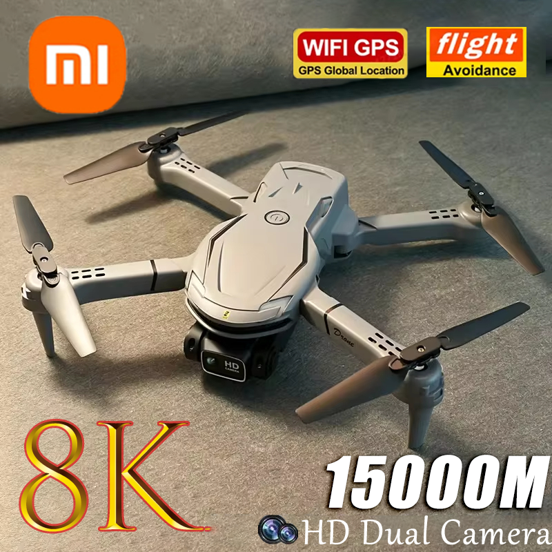 Xiaomi V88 Drone 8KความละเอียดสูงDualกล้องAnti-Shake Drone 4Kกล้องหลีกเลี่ยงอุปสรรคอัจฉริยะProfessional 15000M