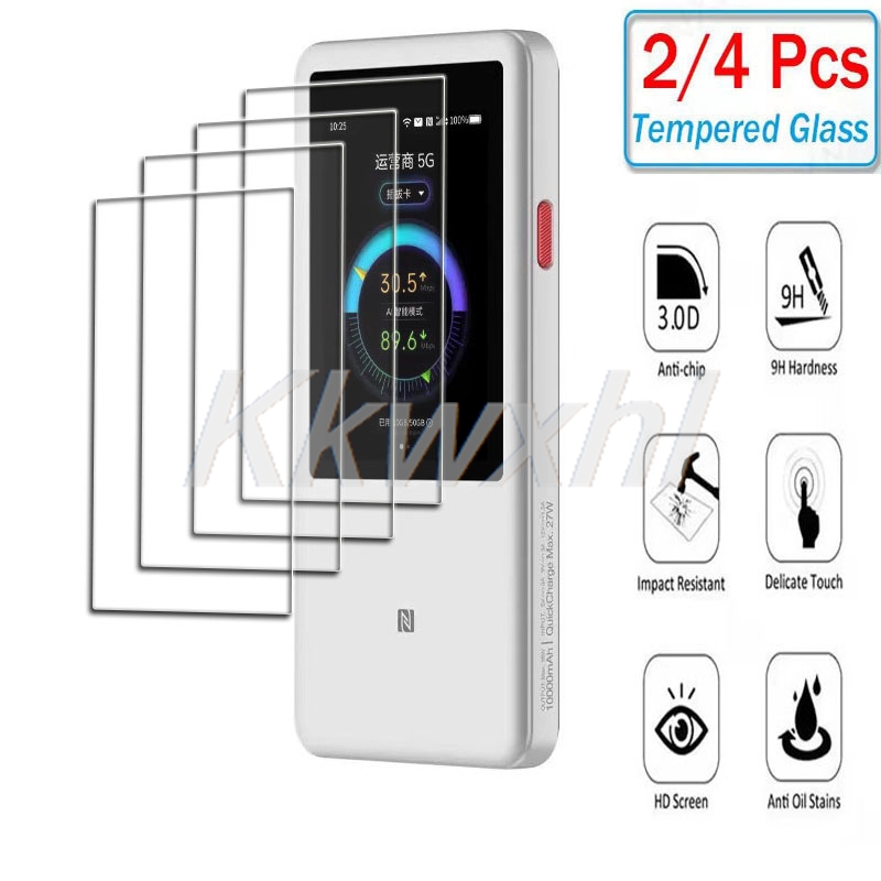2-4PCS 9H HD Vetro Temperato Per ZTE U60 Pro MU5250 5G Pocket WIFI Router ZTEU60Pro U60Pro Protezione Dello Schermo Della Pellicola Della Copertura