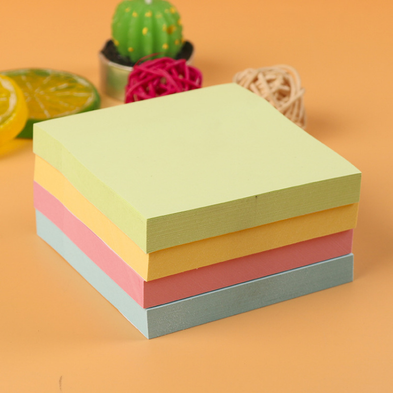 สีธรรมดาเครื่องเขียนที่สร้างสรรค์กระดาษโน้ตกระดาษโน้ต