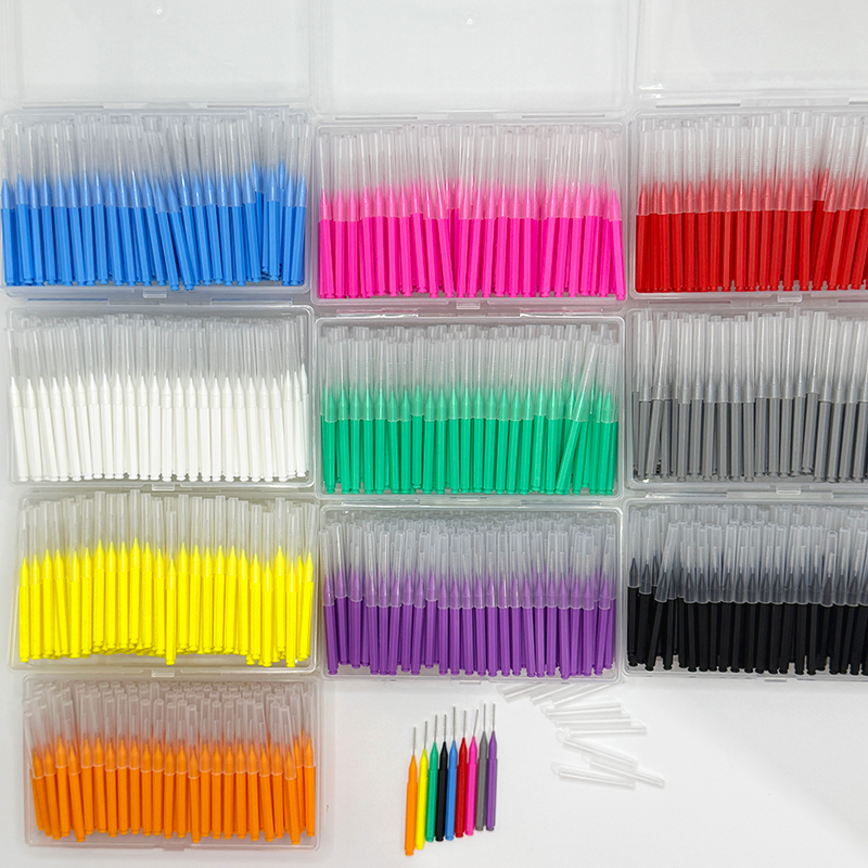 2026 New 140Pcs/Box I-type Interdental Brush 0.6-1.5Mm Cleaning Between Teeth Oral Care Orthodontic I Shape Tooth Floss