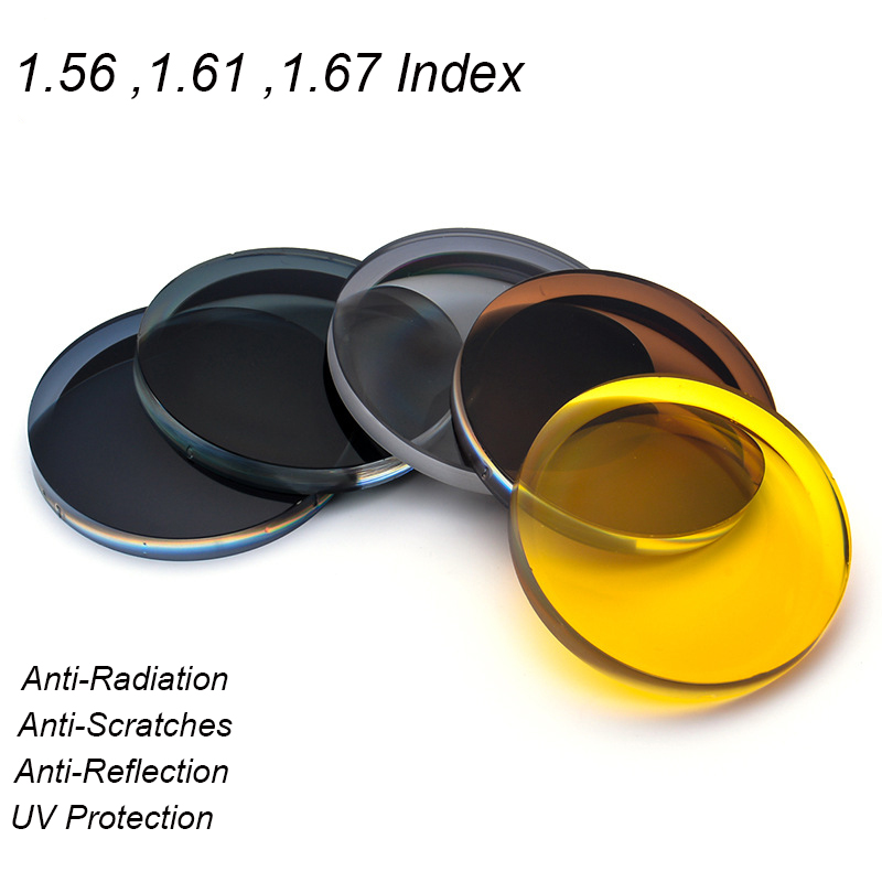 Gafas de sol polarizadas para miopía e hipermetropía, lentes graduadas para conducción, visión nocturna, UV400, 2 piezas, 1,56, 1,61, 1,67