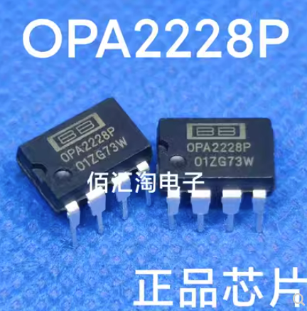 1 unids/lote nuevo original OPA2228P OPA2228 en Stock DIP-8 OPA2228P Audio doble op-amp