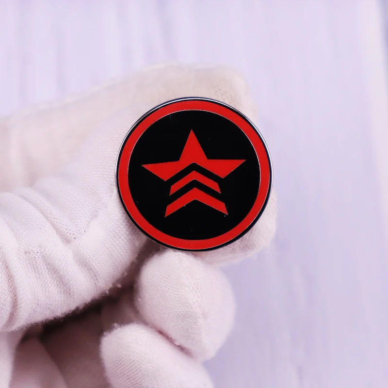 Mass Effect Renegade Pin Brosche