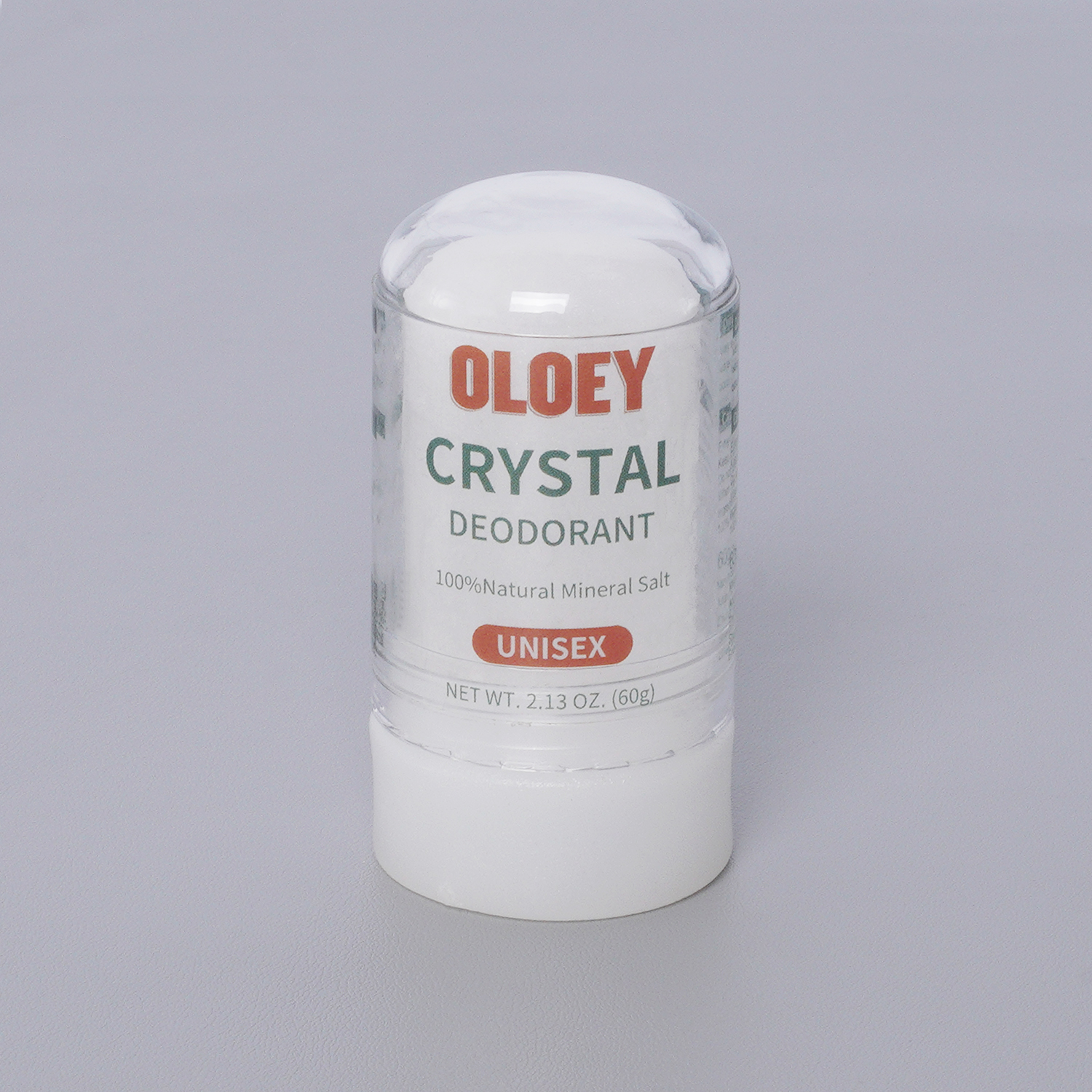 Removedor de olores corporales, palo antitranspirante, nuevo palo de alumbre, 60g, desodorante en barra, desodorante de cristal de alumbre, elimina las axilas para mujer y hombre