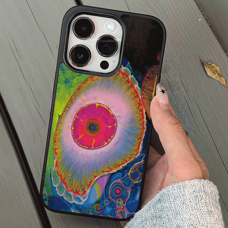 เคสโทรศัพท์เนื้อนิ่มขอบสีดำศิลปะมโนภาพอย่างน่าหลงใหลสำหรับ iPhone 15 14 13 PRO MAX ฝาหลังสำหรับ12 11 Pro 13 MINI capa