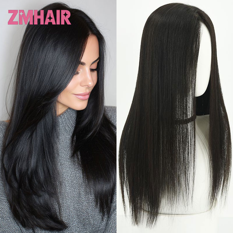 Silk Base Wig Full Hand Tied  Remy European Hair Glueless Wear Go Light Thin Soft 5x5'' Silk Top PU Edge for WomenSilk 10-24inch