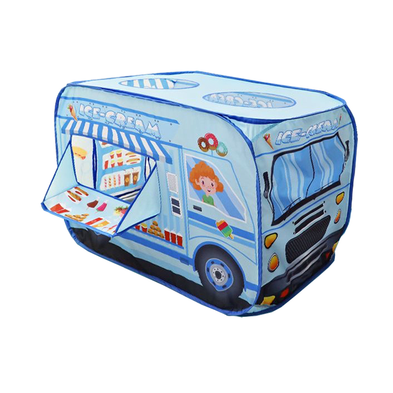 Детская домашняя палатка с мороженым, игрушки, игровой домик, детский игровой домик принцессы для мальчиков, складной домик для бассейна с шариками, гамбургский автомобиль с узором