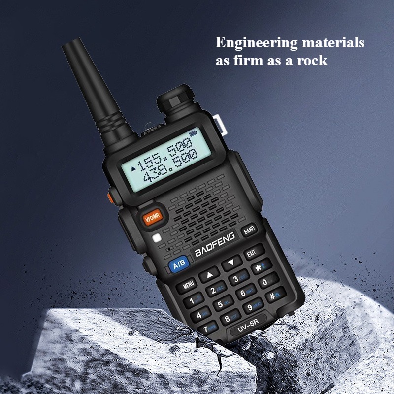 UV5R Dual Band FM Intercom Outdoor Handheld Long-distance Intercom 5W Power