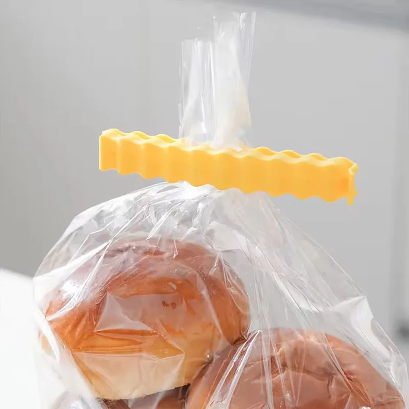 12 個ポテト型ポータブルキッチン収納食品スナックシールバッグクリップシーラークランプ ABS 磁気ツール冷蔵庫マグネット