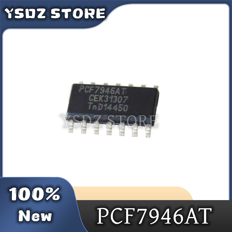 ชิปทรานสปอนเดอร์7946 7946AT PCF7946AT ใหม่100% 10ชิ้น/ล็อตสำหรับคีย์เรโนลต์