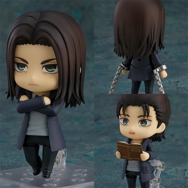 Ataque ao Titã de 10cm 2000 #   Eren Jaeger Eren Yeager A Final Temporada Anime Action Figure Brinquedos Coleção de Bonecas Presente de Natal