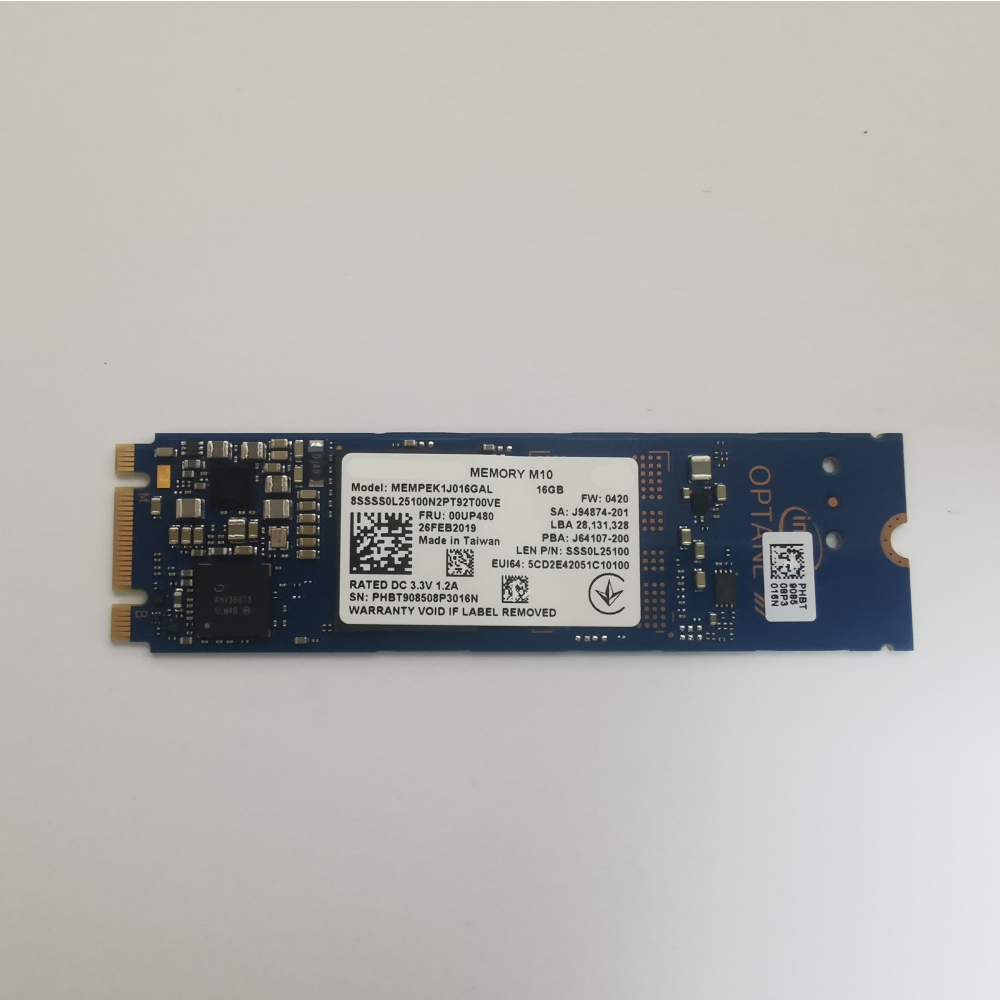 New SSD Original M10 M.2 2280 2242 SSD 16G NVMe PCIE 3.0X2 Internal Solid State Drive 64GB 32GB support Intel Optane 2nd Memory