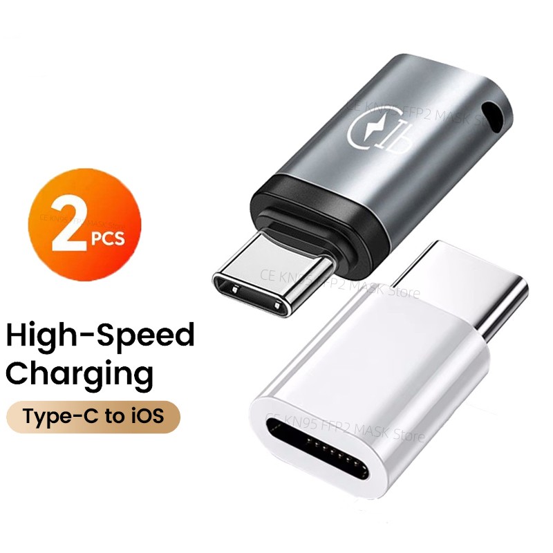 USB C To Lightning Adapter Fast Charging Type C Male To IOS Female Converter Data Transfer For Iphone15 Xiaomi  USB C Adapter