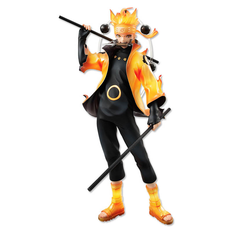 30cm Anime Naruto Uzumaki Naruto figura Rikudou Sennin Mode shipuuden Action Figure collezione PVC modello giocattoli regali
