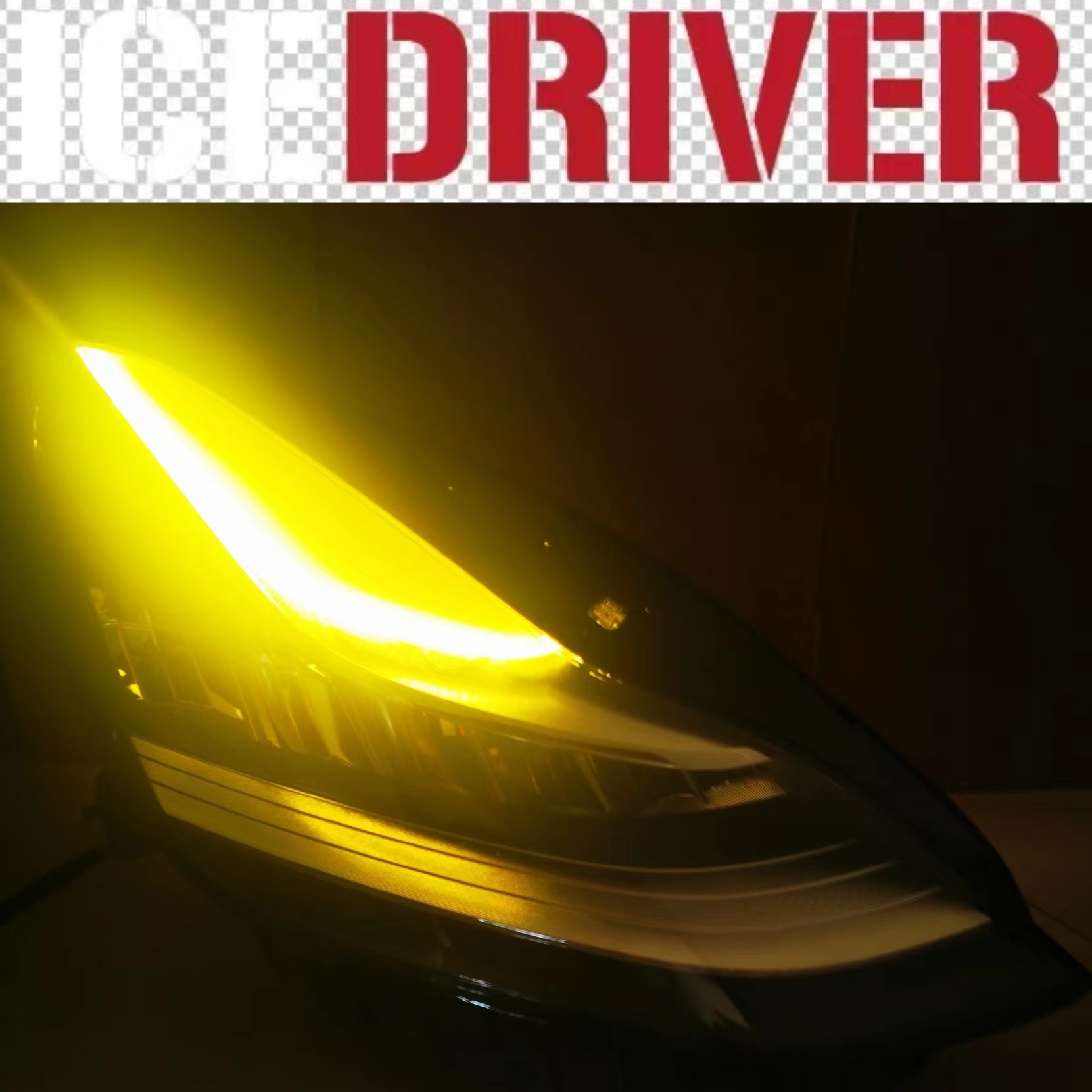 Icedriver para placas LED multicolores Tesla Model 3 Model Y DRL RGB  luces de circulación diurna RGB RGBW iluminación Rojo Limón Amarillo DRL
